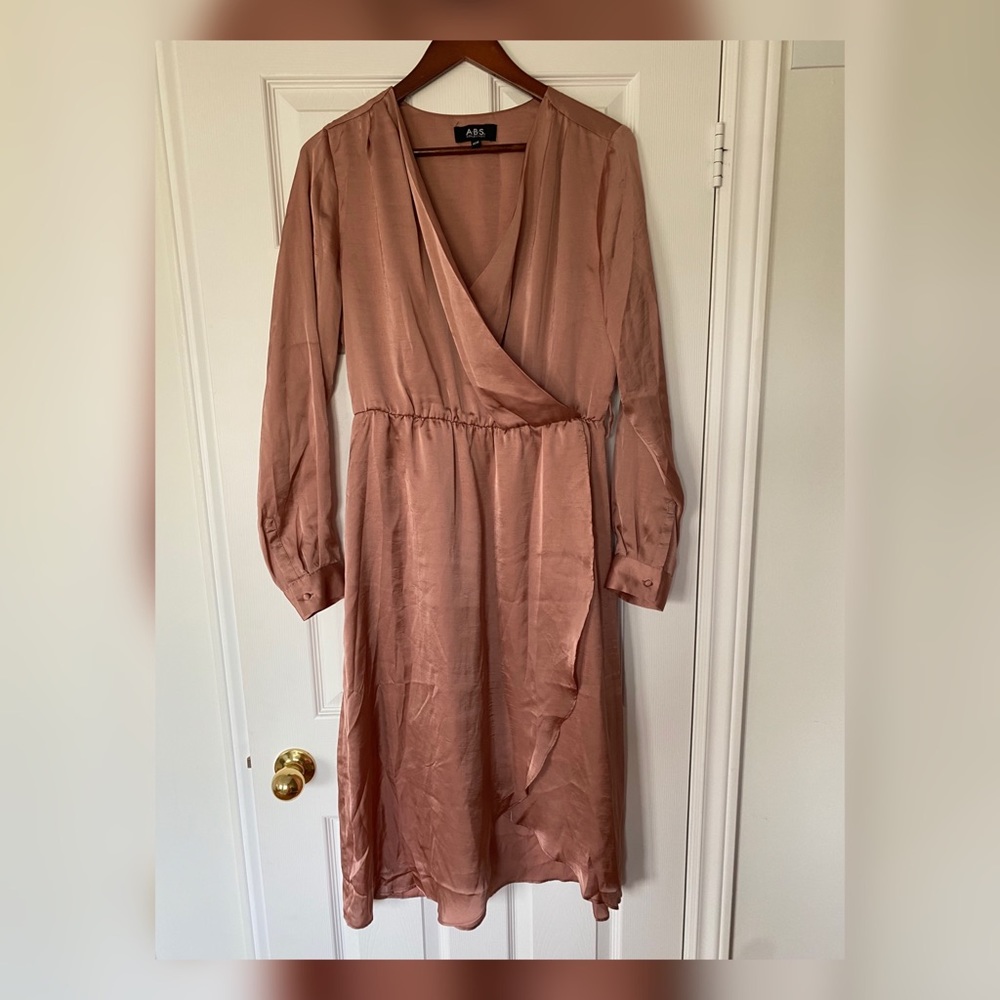 A.B.S collection silk effect dress, size M